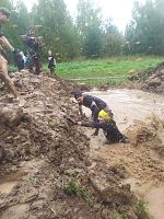 Активисты МС приняли участие в экстремальном забеге "Стальной характер"